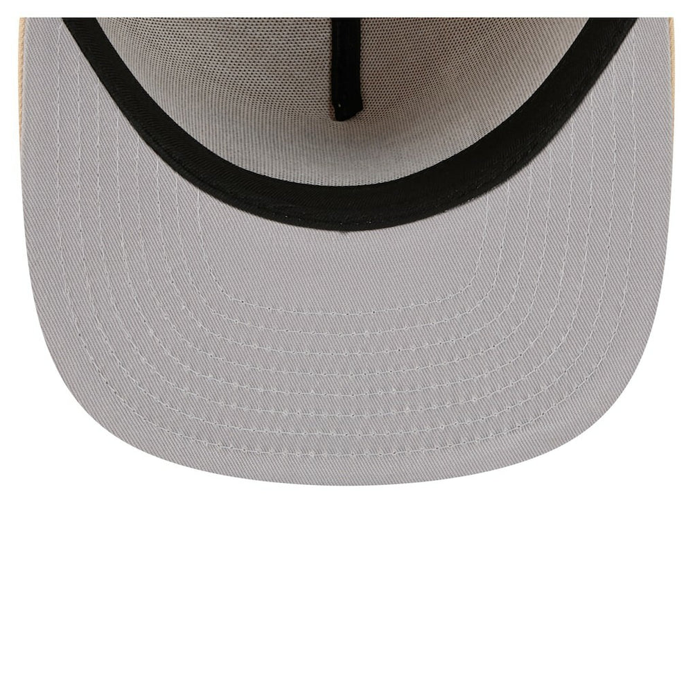 Miami Dolphins New Era Color Pack A-Frame 59FIFTY Fitted Hat Light Beige | NFL