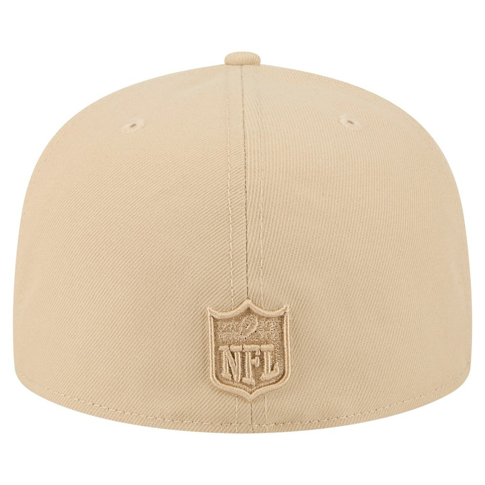 New Orleans Saints New Era Color Pack A-Frame 59FIFTY Fitted Hat Light Beige | NFL