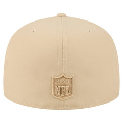 New York Giants New Era Color Pack A-Frame 59FIFTY Fitted Hat Light Beige | NFL
