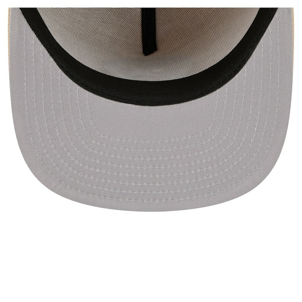 Pittsburgh Steelers New Era Color Pack A-Frame 59FIFTY Fitted Hat Beige | NFL