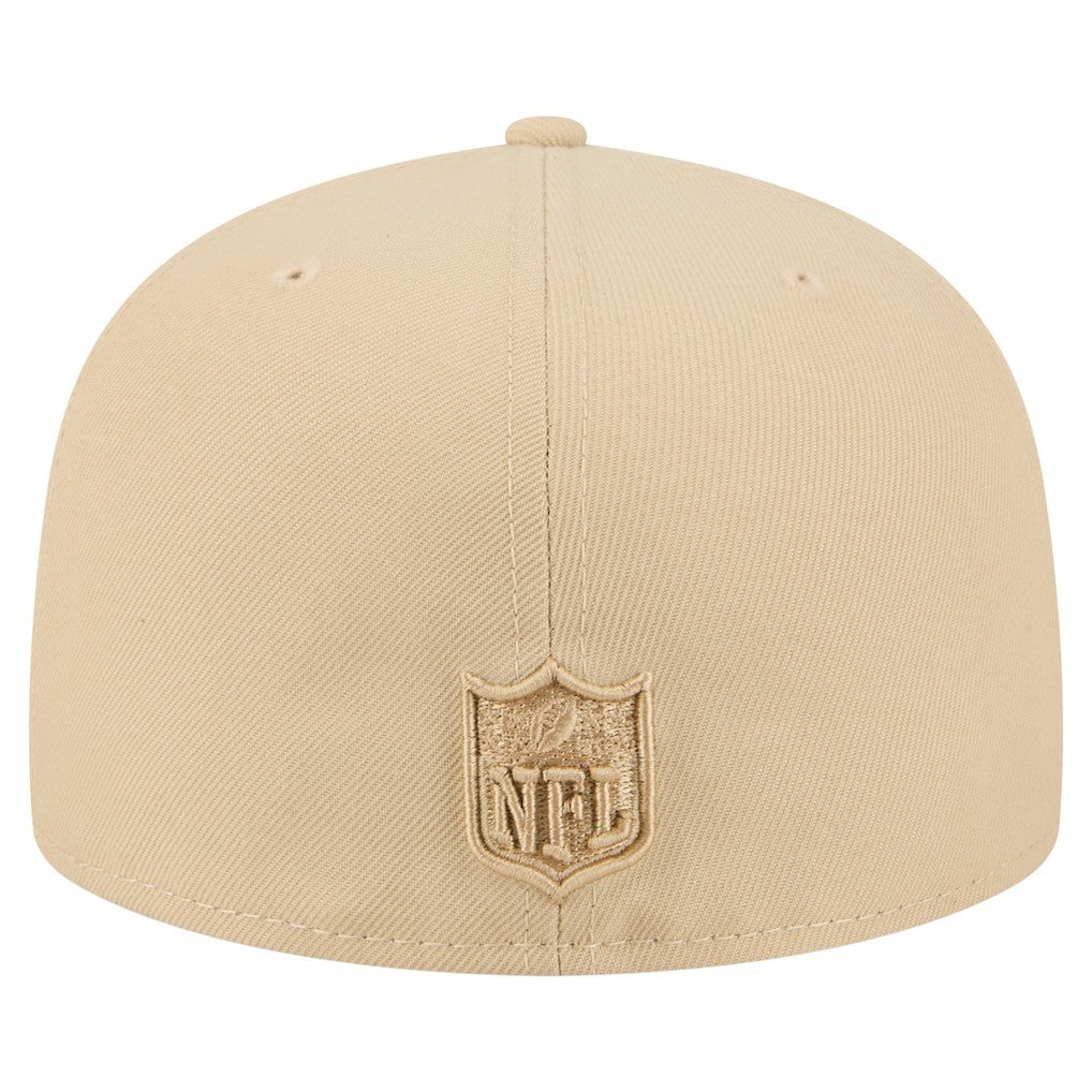 Cincinnati Bengals New Era Color Pack A-Frame 59FIFTY Fitted Hat Light Beige | NFL