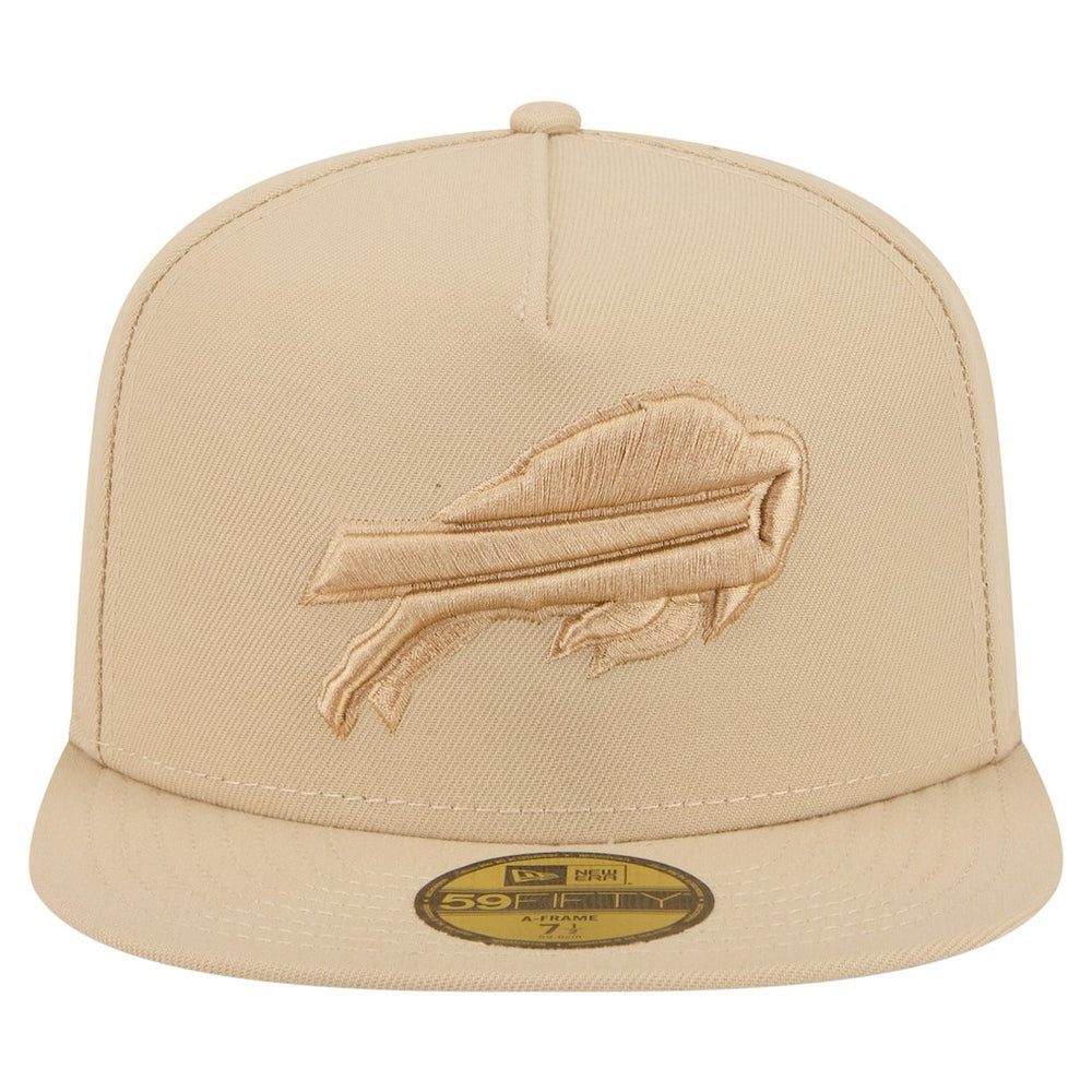 Buffalo Bills New Era Color Pack A-Frame 59FIFTY Fitted Hat Light Beige | NFL