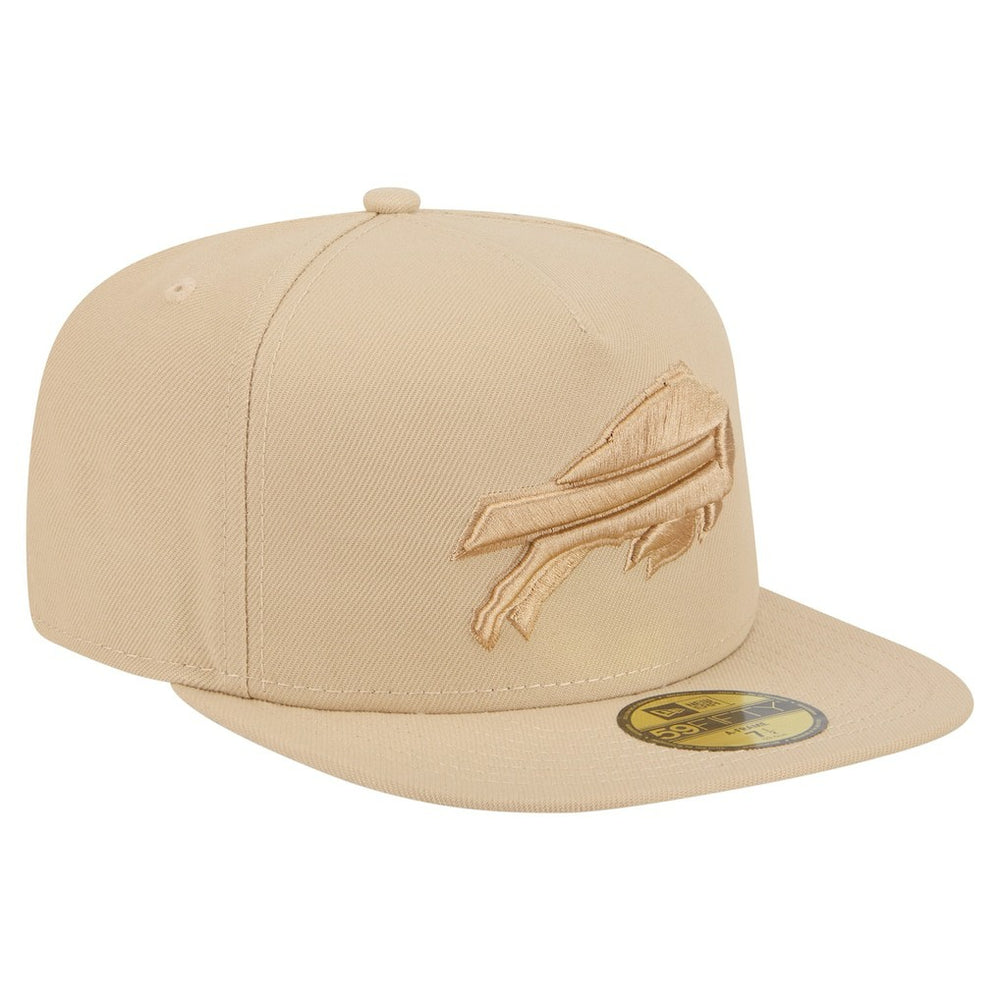 Buffalo Bills New Era Color Pack A-Frame 59FIFTY Fitted Hat Light Beige | NFL