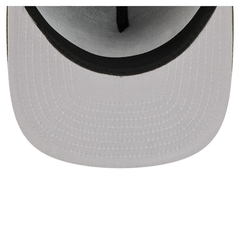 Miami Dolphins New Era Color Pack A-Frame 59FIFTY Fitted Hat Olive | NFL