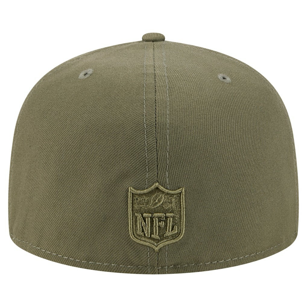 Cincinnati Bengals New Era Color Pack A-Frame 59FIFTY Fitted Hat Olive | NFL