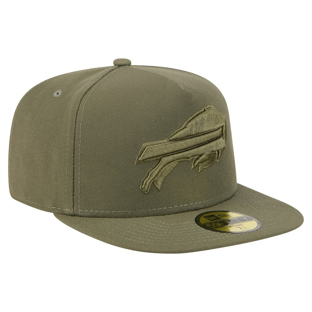 Buffalo Bills New Era Color Pack A-Frame 59FIFTY Fitted Hat Olive | NFL
