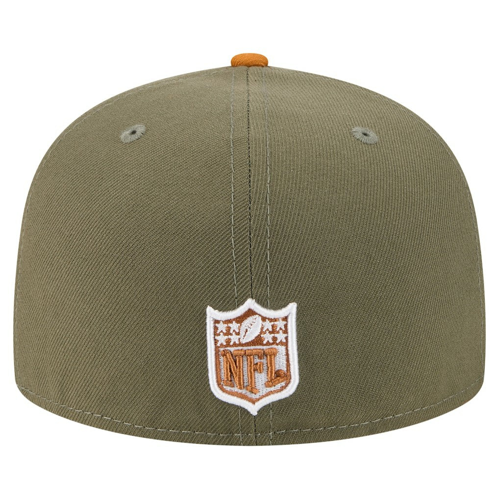 Buffalo Bills New Era Color Pack A-Frame 59FIFTY Fitted Hat Olive/Brown | NFL