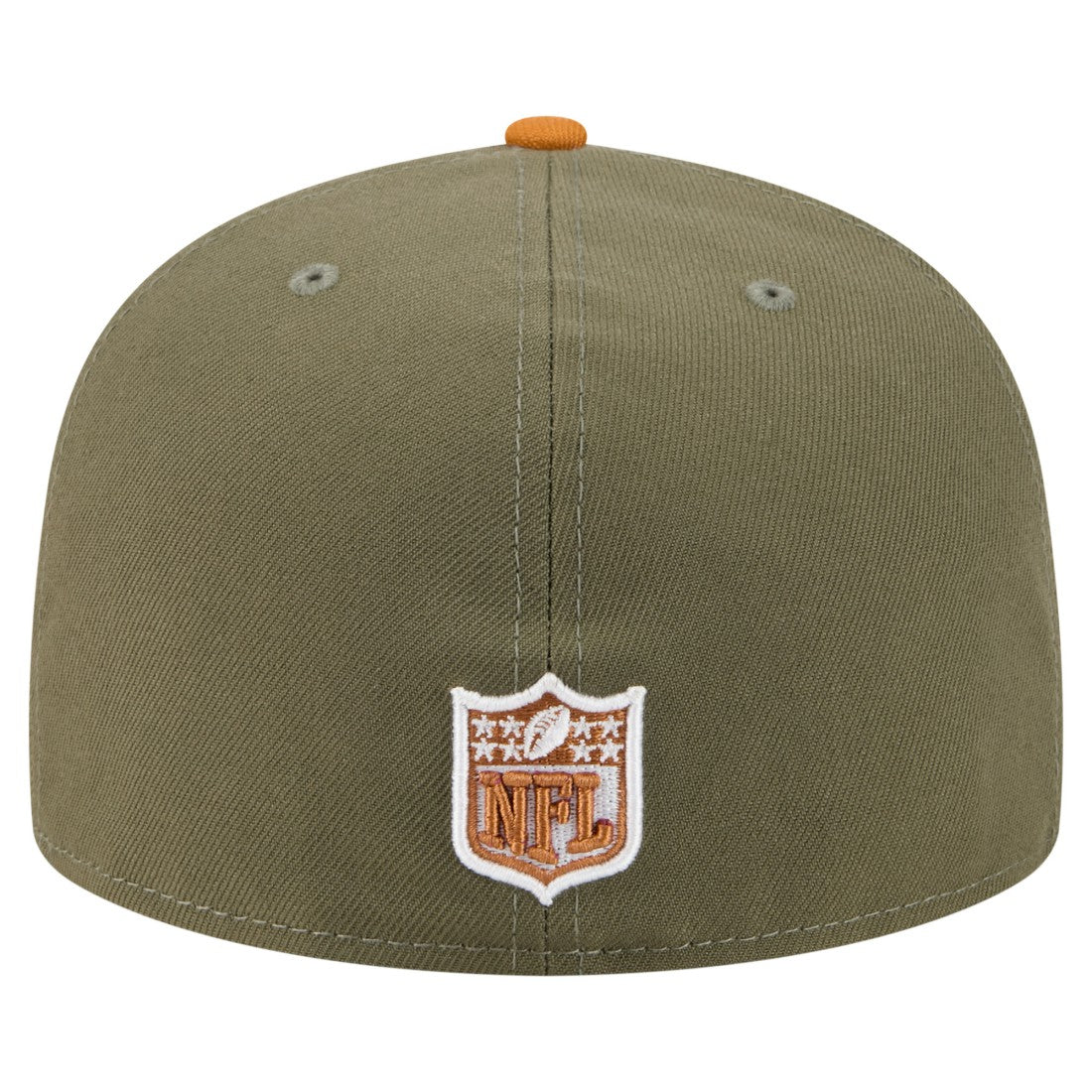 Green Bay Packers New Era Color Pack A-Frame 59FIFTY Fitted Hat Olive/Brown | NFL