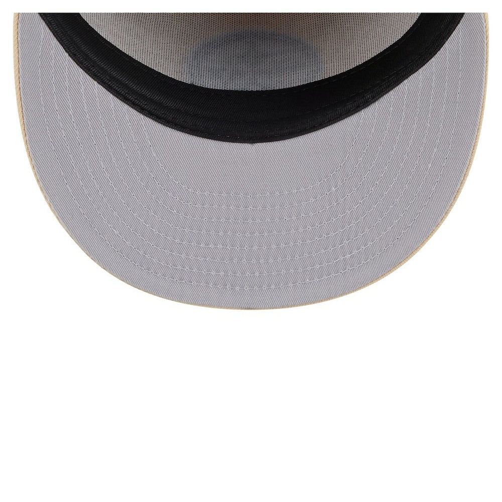Pittsburgh Steelers New Era Two-Tone Color Pack Split Panel 59FIFTY Fitted Hat Light Beige/Olive | NFL