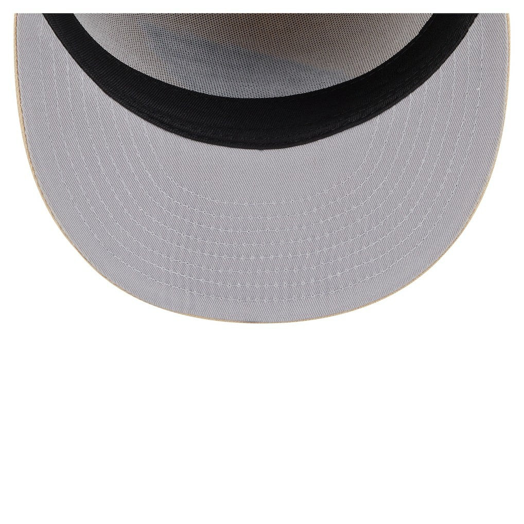 Philadelphia Eagles New Era Two-Tone Color Pack Split Panel 59FIFTY Fitted Hat Light Beige/Olive | NFL