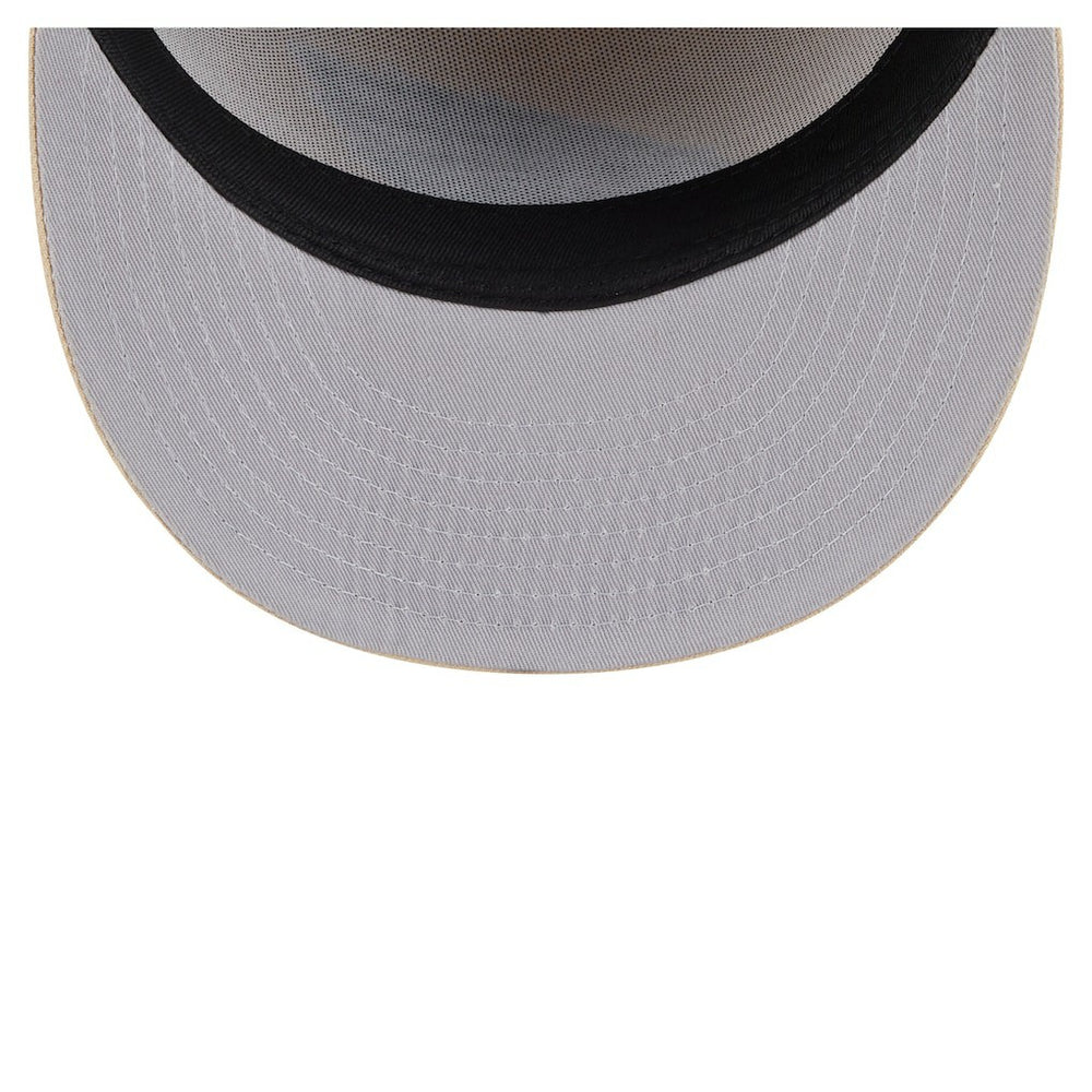 Philadelphia Eagles New Era Two-Tone Color Pack Split Panel 59FIFTY Fitted Hat Light Beige/Olive | NFL