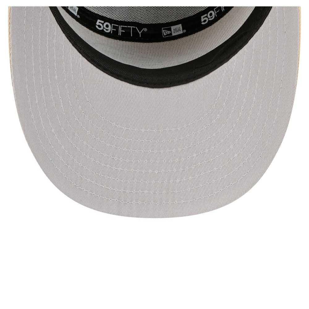 Buffalo Bills New Era Two-Tone Color Pack Split Panel 59FIFTY Fitted Hat Light Beige/Olive | NFL