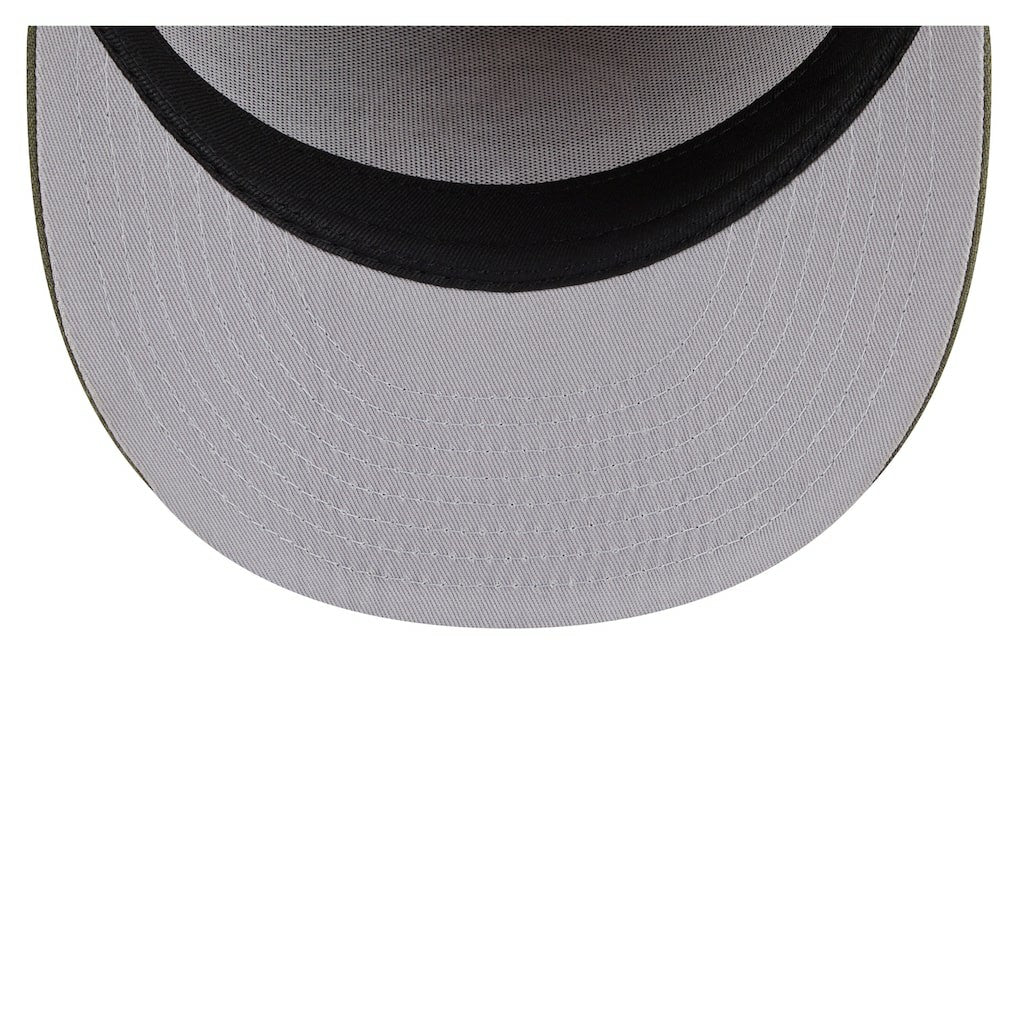 Pittsburgh Steelers New Era Two-Tone Color Pack Split Panel 59FIFTY Fitted Hat Olive/Brown | NFL