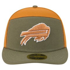 Buffalo Bills New Era Two-Tone Color Pack Split Panel 59FIFTY Fitted Hat Olive/Brown | NFL
