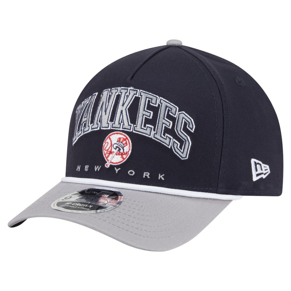 New York Yankees New Era Arch 9FORTY A-Frame M-Crown Adjustable Hat - MLB