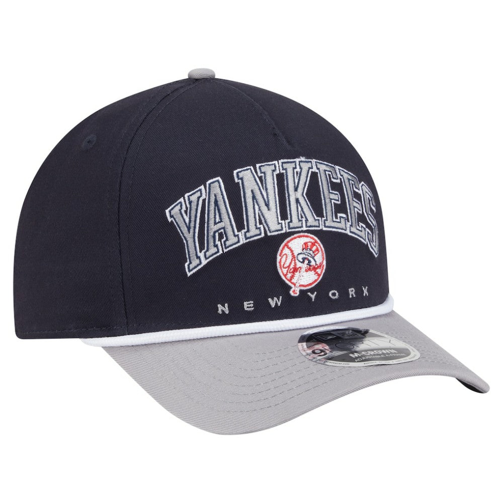 New York Yankees New Era Arch 9FORTY A-Frame M-Crown Adjustable Hat - MLB