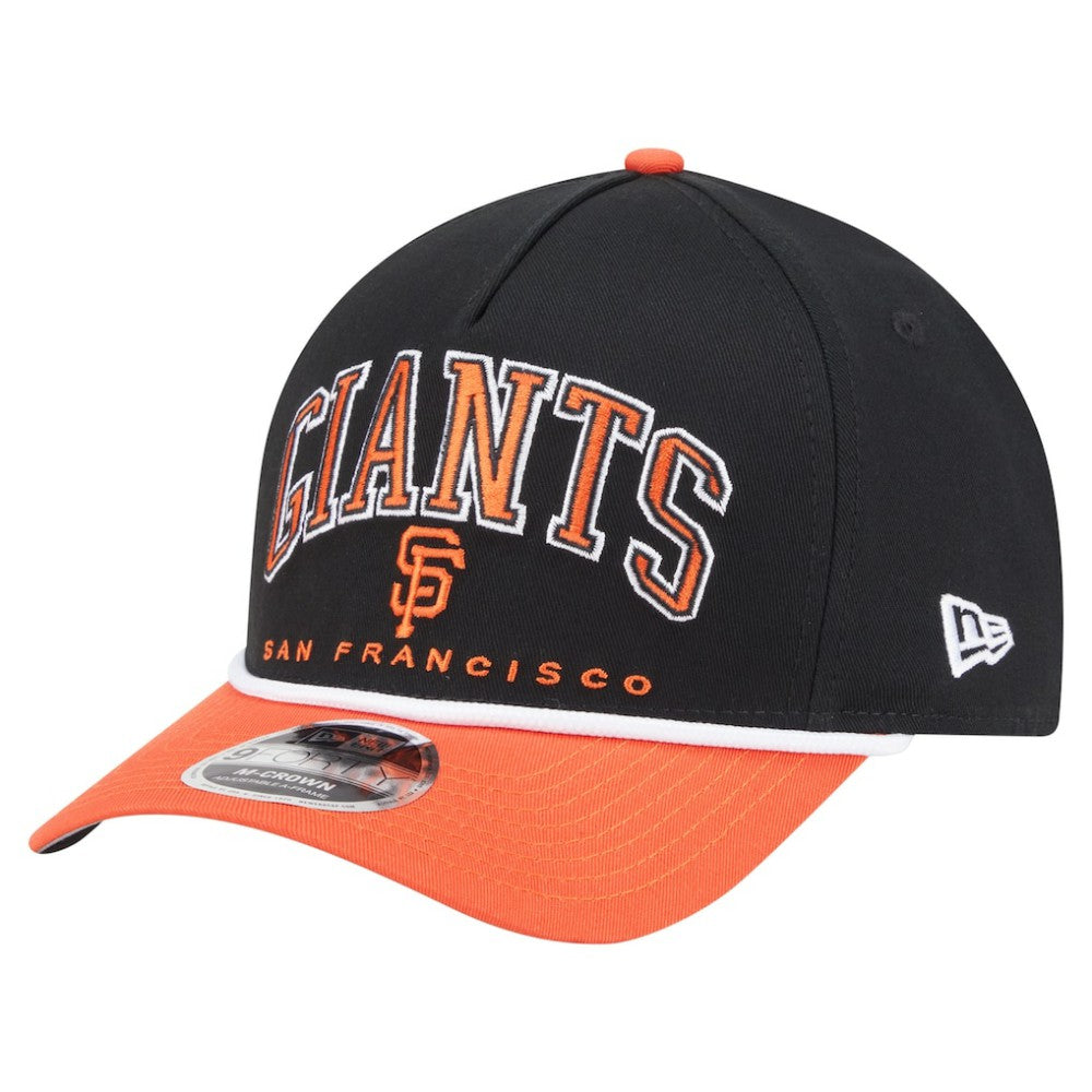 San Francisco Giants New Era Arch 9FORTY A-Frame M-Crown Adjustable Hat - MLB
