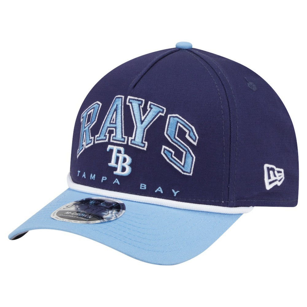 Tampa Bay Rays New Era Arch 9FORTY A-Frame M-Crown Adjustable Hat - MLB