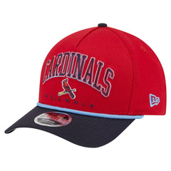 St. Louis Cardinals New Era Arch 9FORTY A-Frame M-Crown Adjustable Hat - MLB
