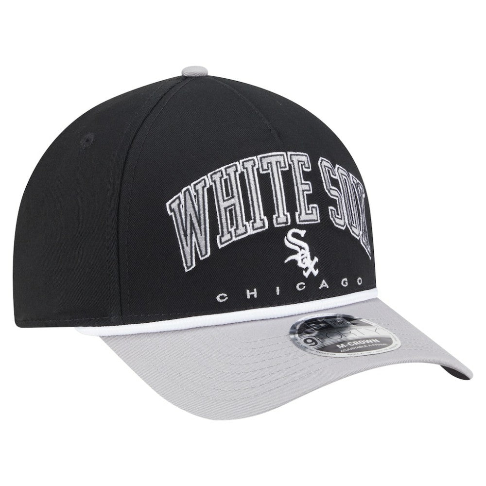 Chicago White Sox New Era Arch 9FORTY A-Frame M-Crown Adjustable Hat - MLB