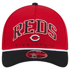 Cincinnati Reds New Era Arch 9FORTY A-Frame M-Crown Adjustable Hat - MLB