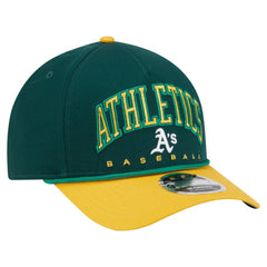 Athletics New Era Arch 9FORTY A-Frame M-Crown Adjustable Hat - MLB