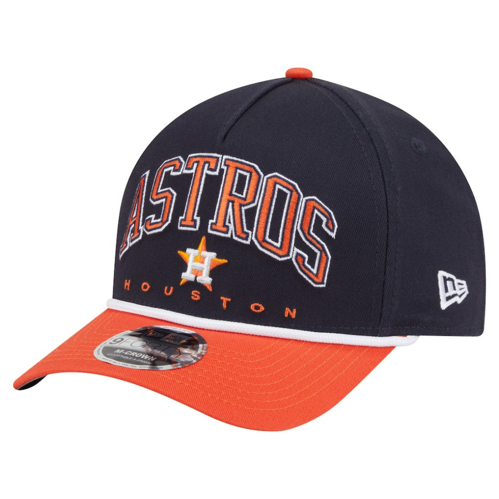 Houston Astros New Era Arch 9FORTY A-Frame M-Crown Adjustable Hat - MLB
