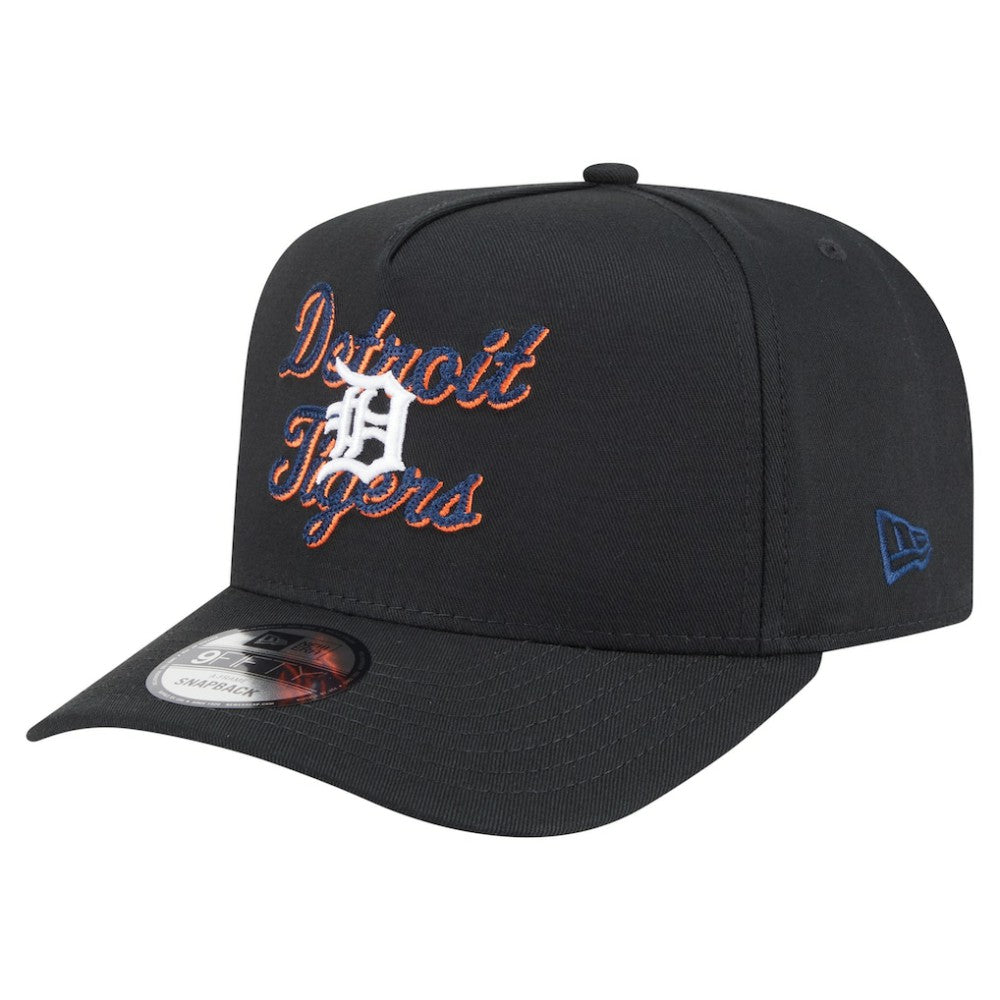 Detroit Tigers New Era Chainstitch 9FIFTY A-Frame Snapback Hat - MLB