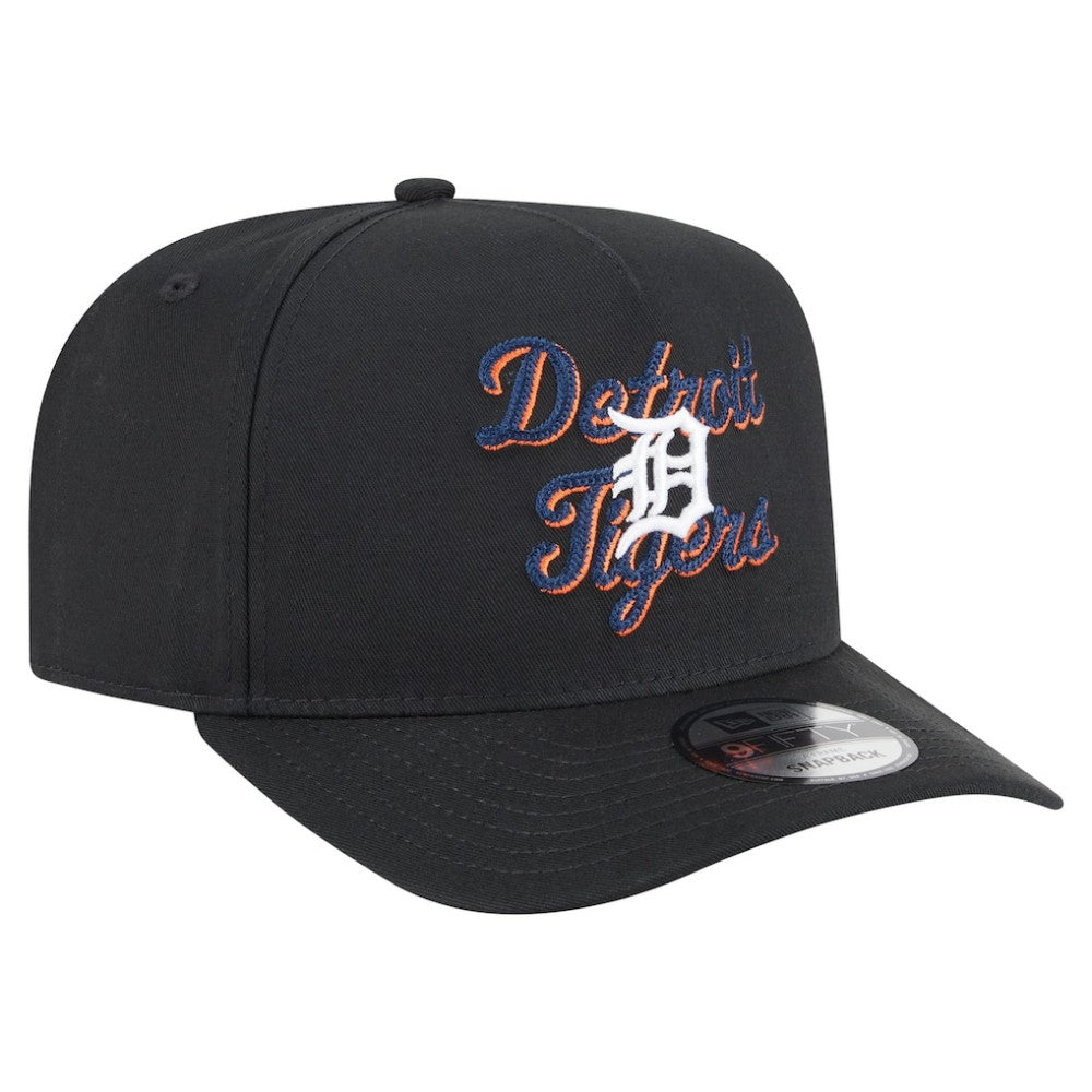 Detroit Tigers New Era Chainstitch 9FIFTY A-Frame Snapback Hat - MLB