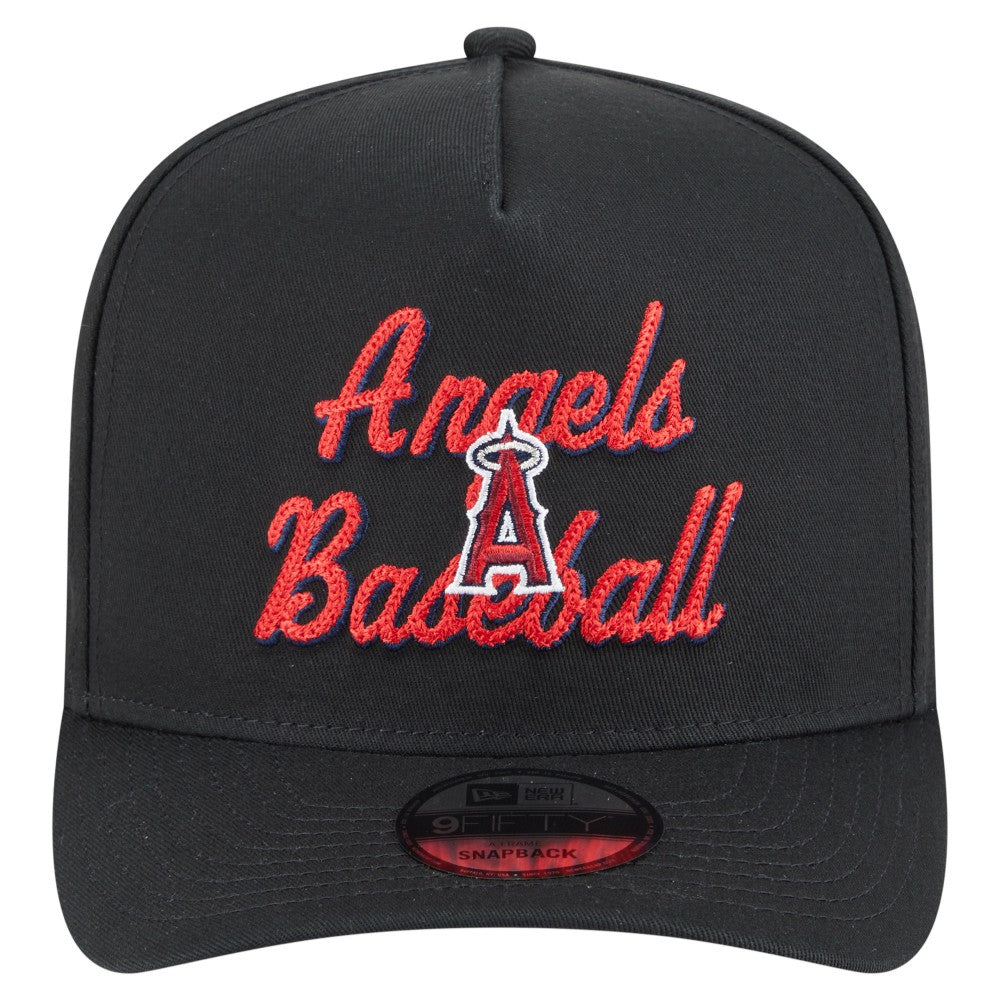 Los Angeles Angels New Era Chainstitch 9FIFTY A-Frame Snapback Hat - MLB