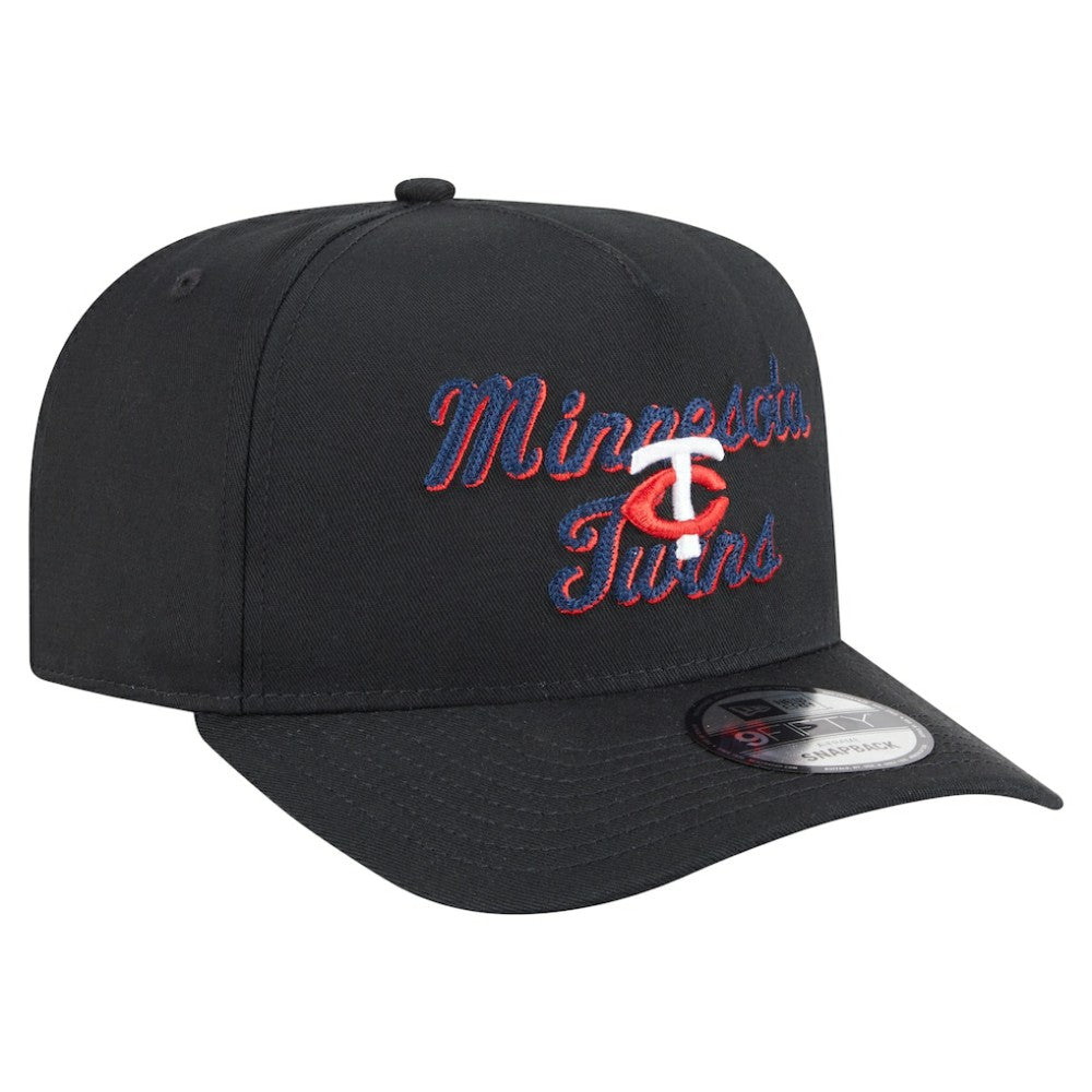 Minnesota Twins New Era Chainstitch 9FIFTY A-Frame Snapback Hat - MLB