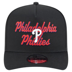 Philadelphia Phillies New Era Chainstitch 9FIFTY A-Frame Snapback Hat - MLB