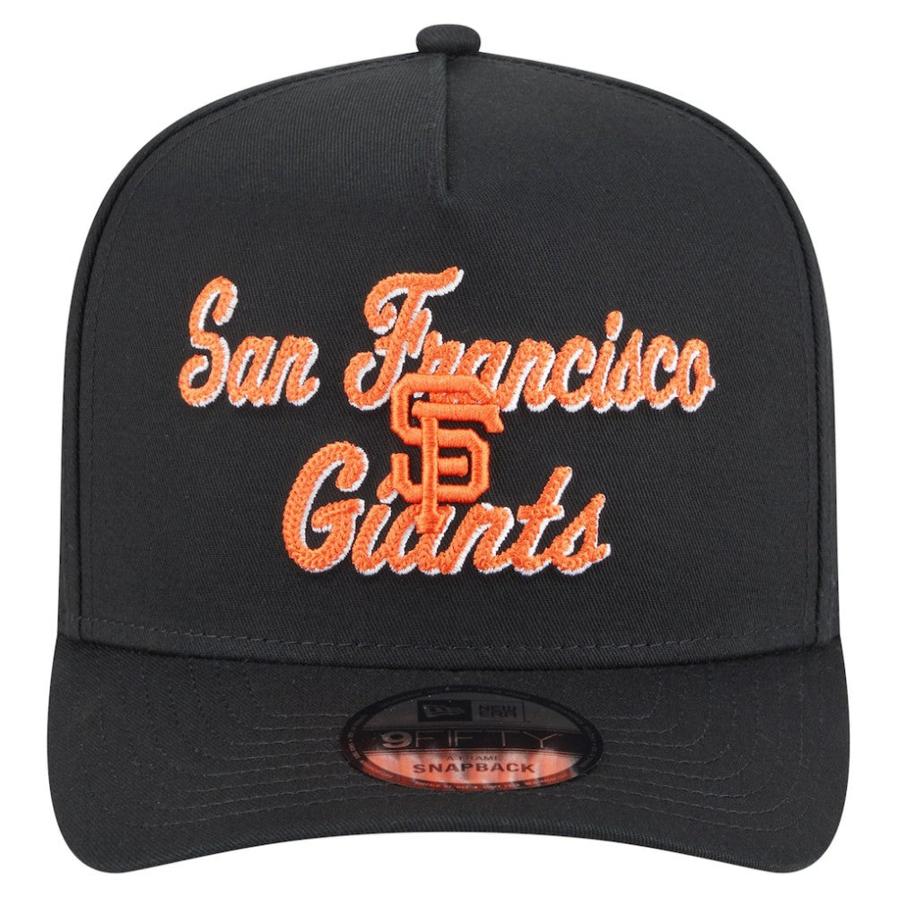 San Francisco Giants New Era Chainstitch 9FIFTY A-Frame Snapback Hat - MLB