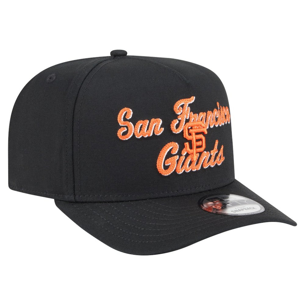 San Francisco Giants New Era Chainstitch 9FIFTY A-Frame Snapback Hat - MLB