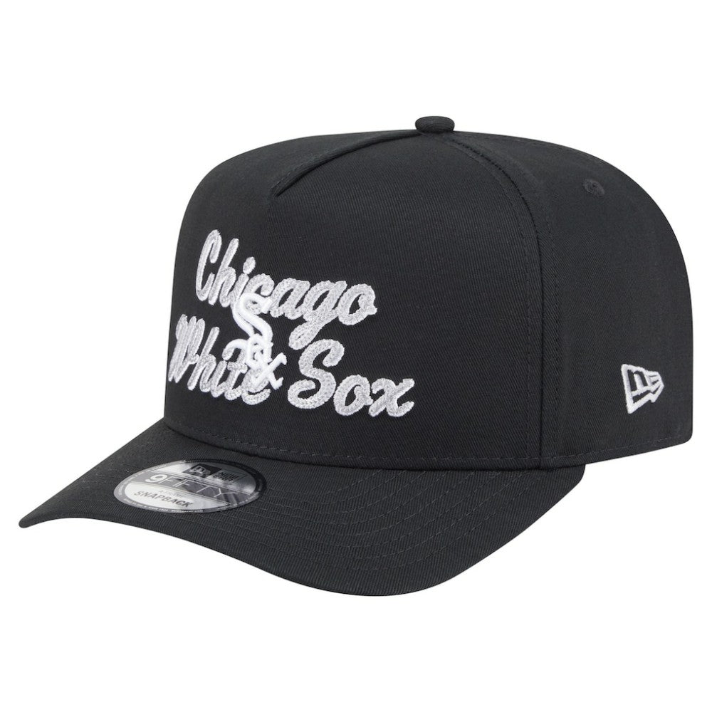 Chicago White Sox New Era Chainstitch 9FIFTY A-Frame Snapback Hat - MLB