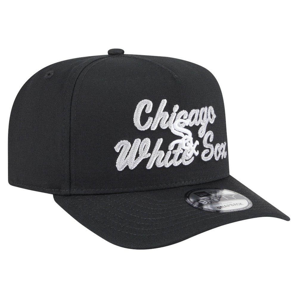 Chicago White Sox New Era Chainstitch 9FIFTY A-Frame Snapback Hat - MLB