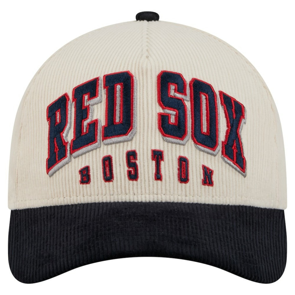 Boston Red Sox New Era Sided Corduroy 9FORTY A-Frame Adjustable Hat - MLB