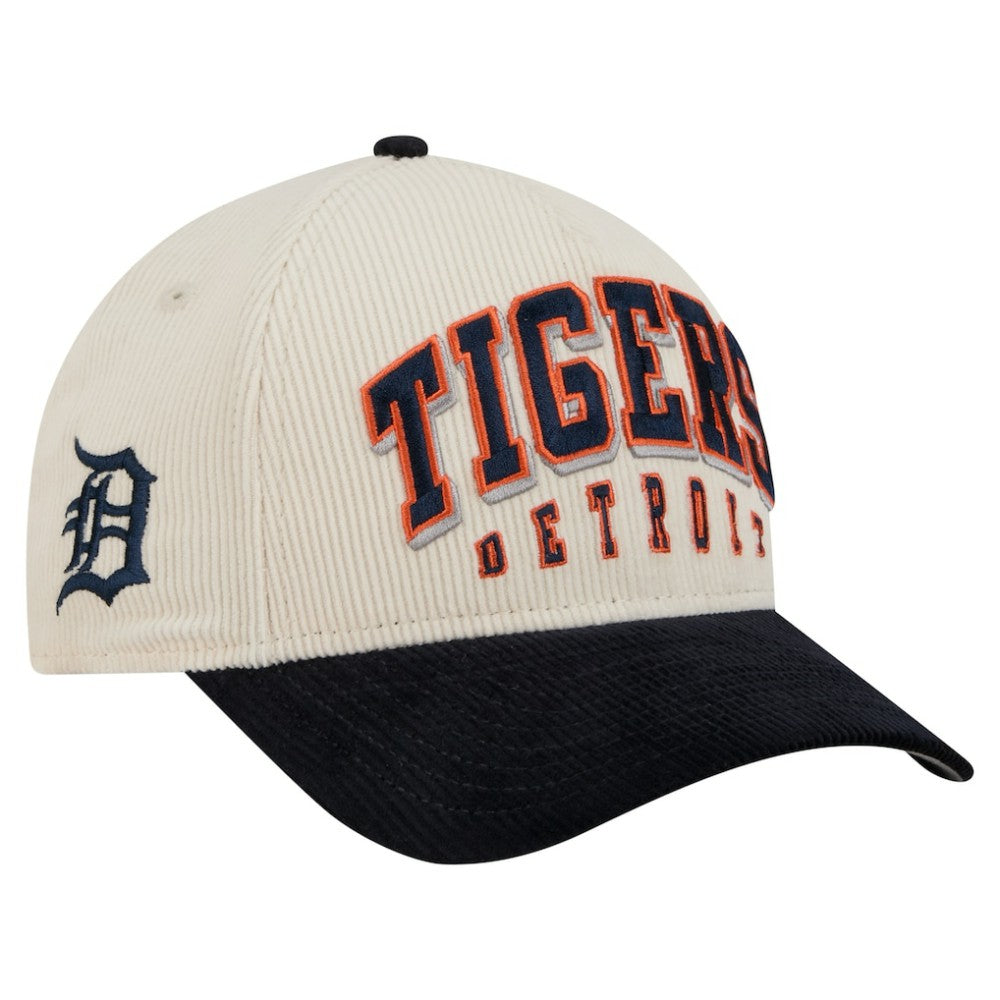 Detroit Tigers New Era Sided Corduroy 9FORTY A-Frame Adjustable Hat - MLB