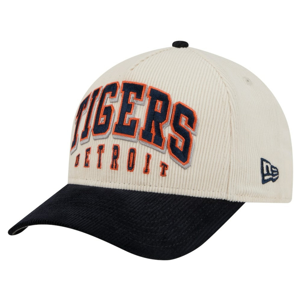 Detroit Tigers New Era Sided Corduroy 9FORTY A-Frame Adjustable Hat - MLB