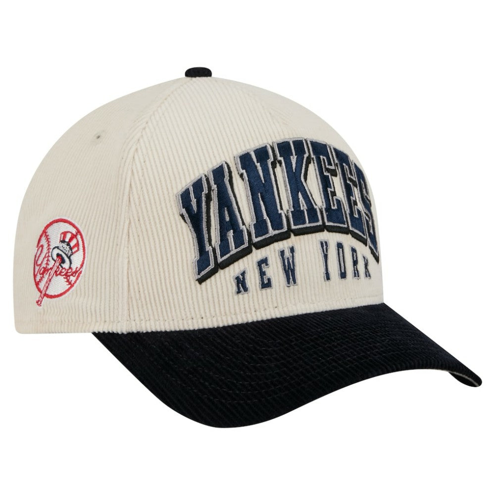 New York Yankees New Era Sided Corduroy 9FORTY A-Frame Adjustable Hat - MLB