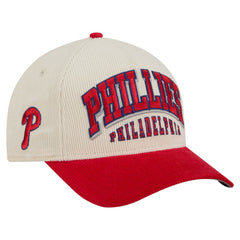 Philadelphia Phillies New Era Sided Corduroy 9FORTY A-Frame Adjustable Hat - MLB