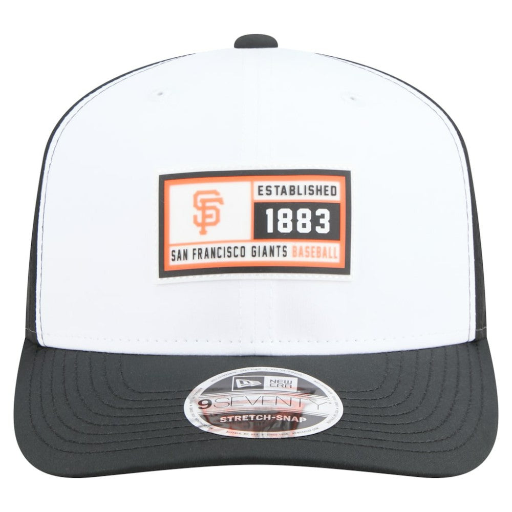 San Francisco Giants New Era Established Patch 9SEVENTY Adjustable Hat - MLB