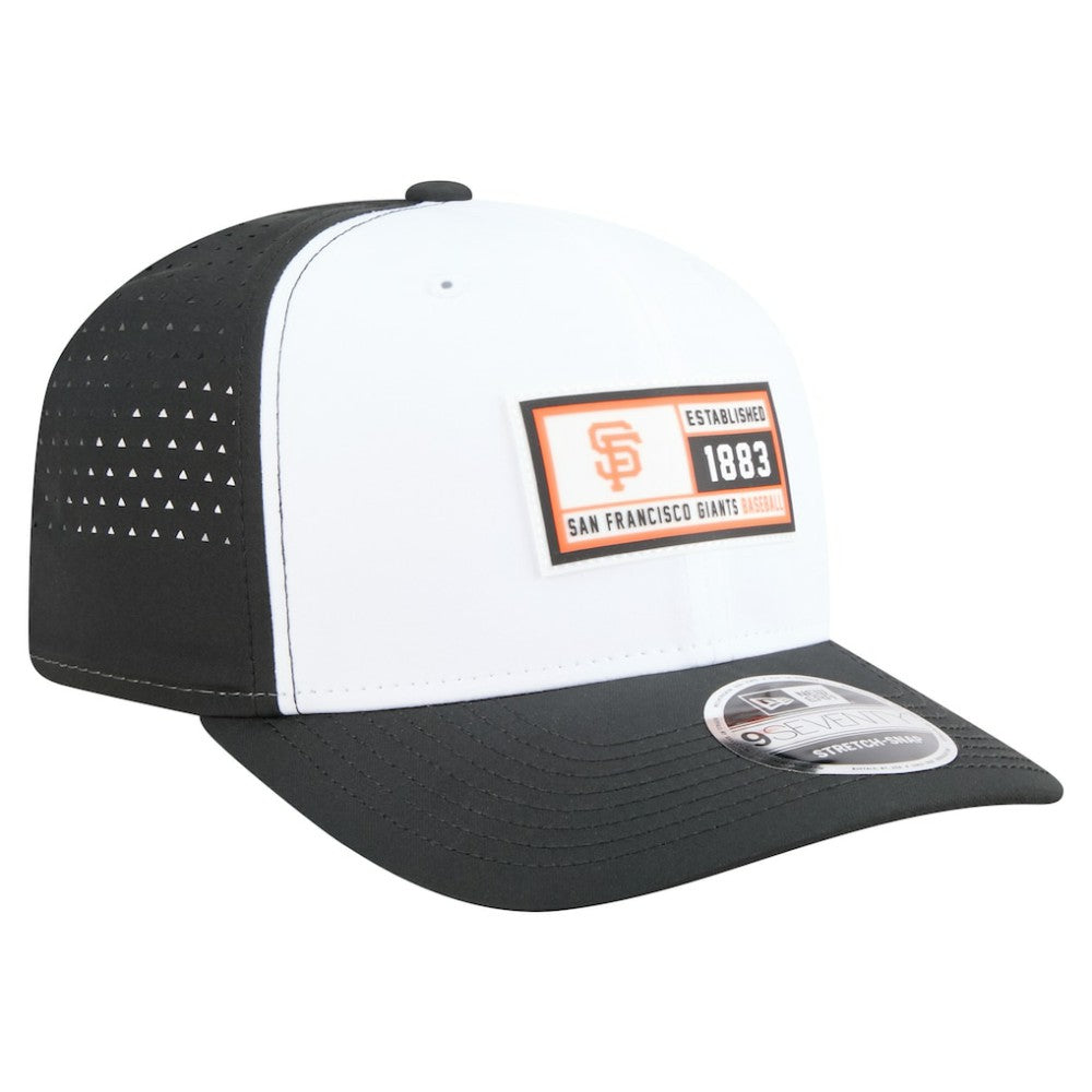 San Francisco Giants New Era Established Patch 9SEVENTY Adjustable Hat - MLB