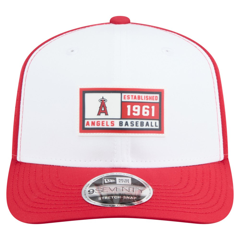 Los Angeles Angels New Era Established Patch 9SEVENTY Adjustable Hat - MLB