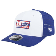 Texas Rangers New Era Established Patch 9SEVENTY Adjustable Hat - MLB