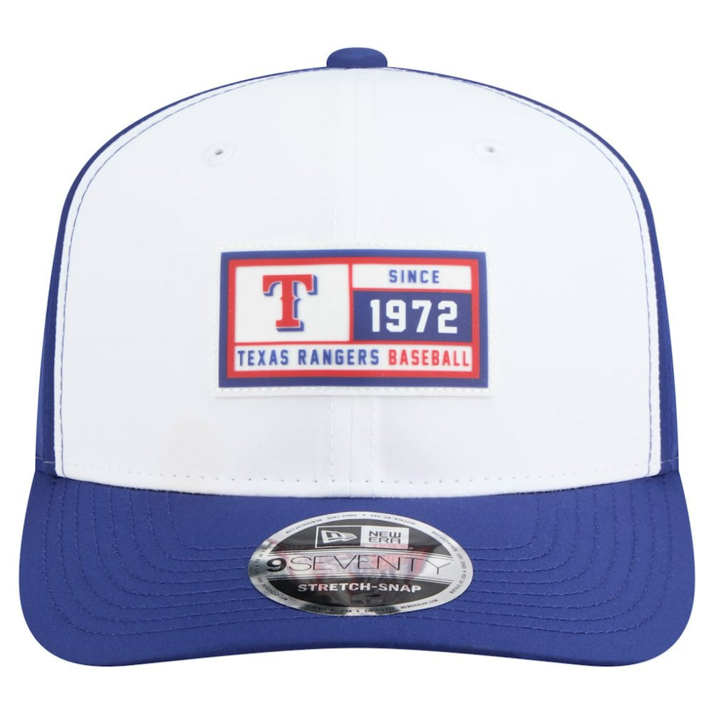 Texas Rangers New Era Established Patch 9SEVENTY Adjustable Hat - MLB