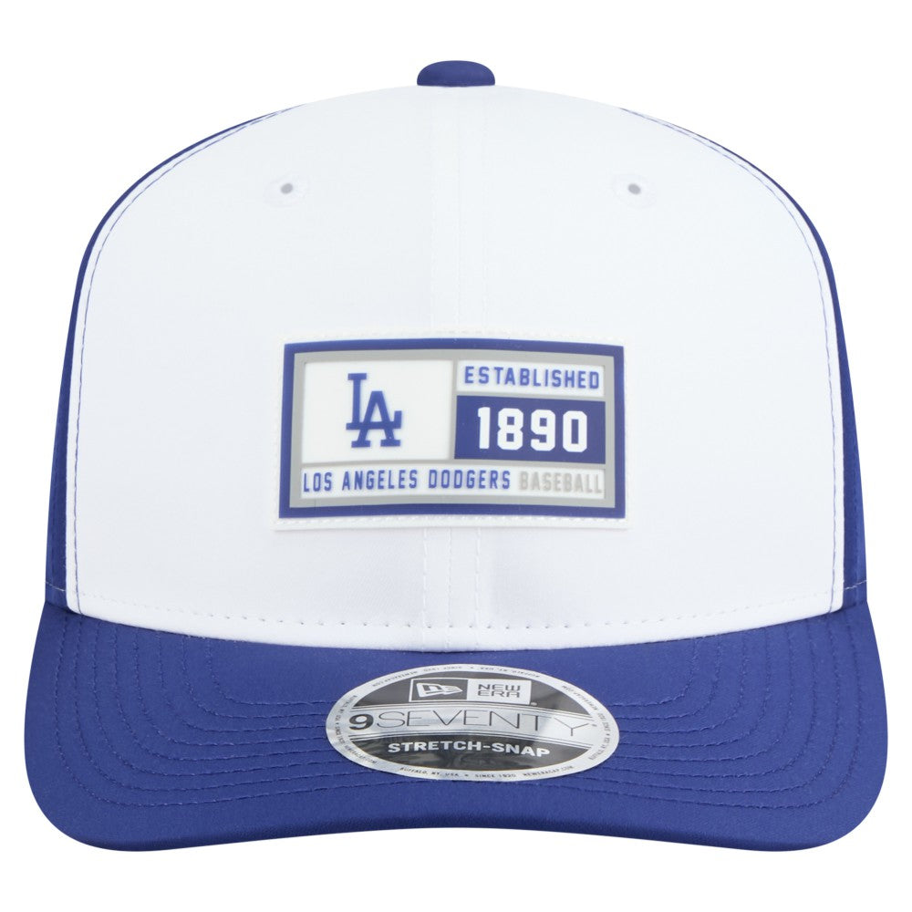 Los Angeles Dodgers New Era Established Patch 9SEVENTY Adjustable Hat - MLB