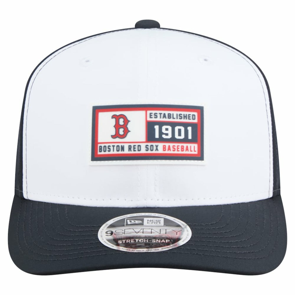Boston Red Sox New Era Established Patch 9SEVENTY Adjustable Hat - MLB