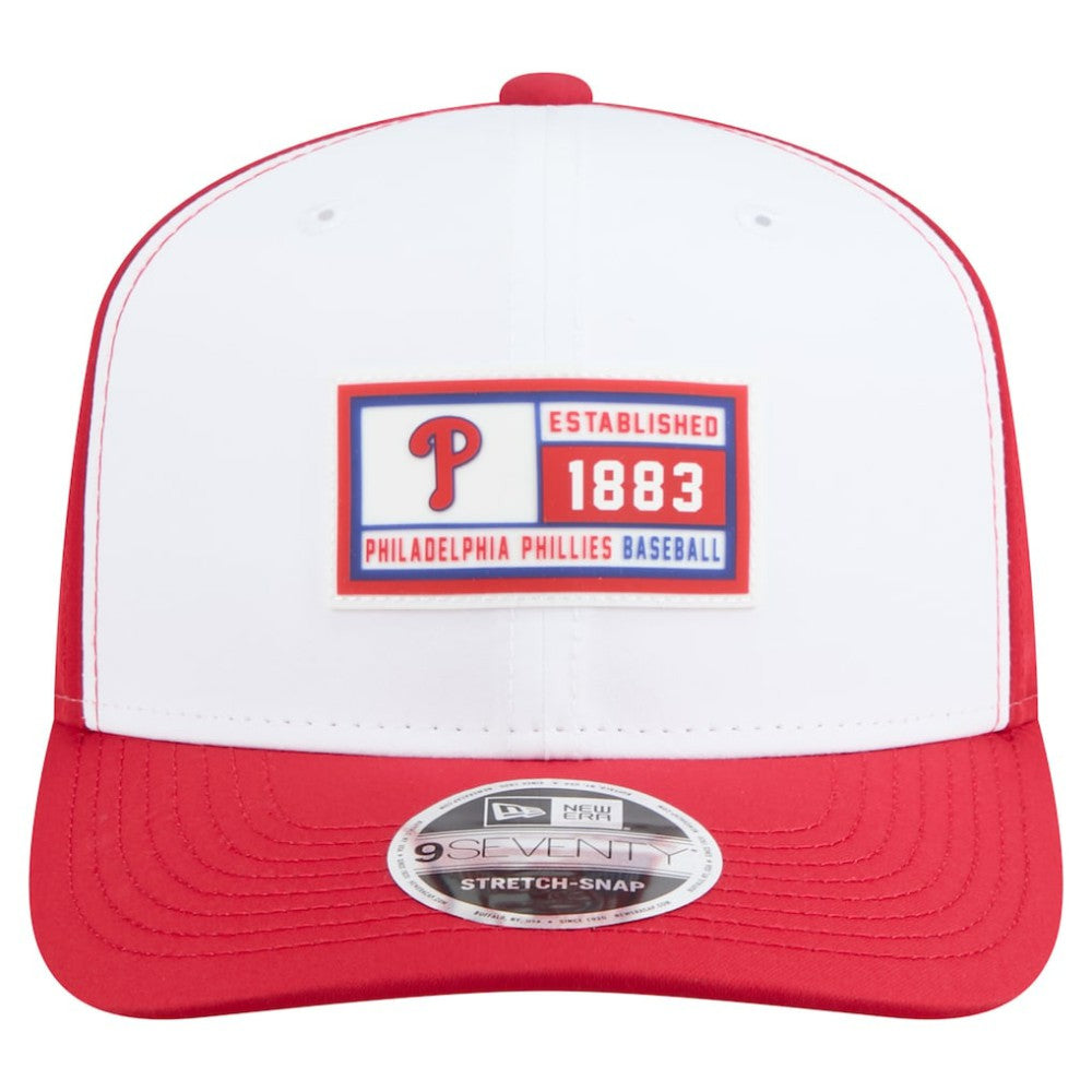 Philadelphia Phillies New Era Established Patch 9SEVENTY Adjustable Hat - MLB