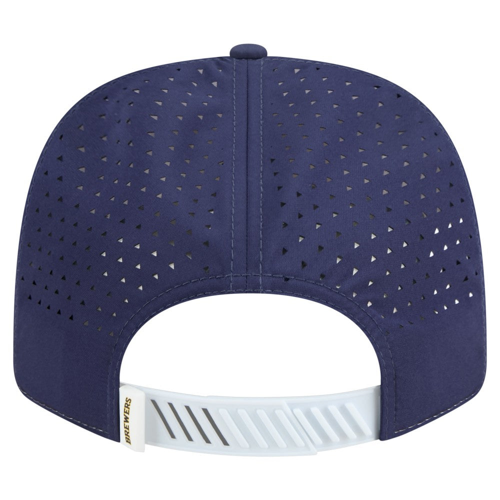 Milwaukee Brewers New Era Established Patch 9SEVENTY Adjustable Hat - MLB